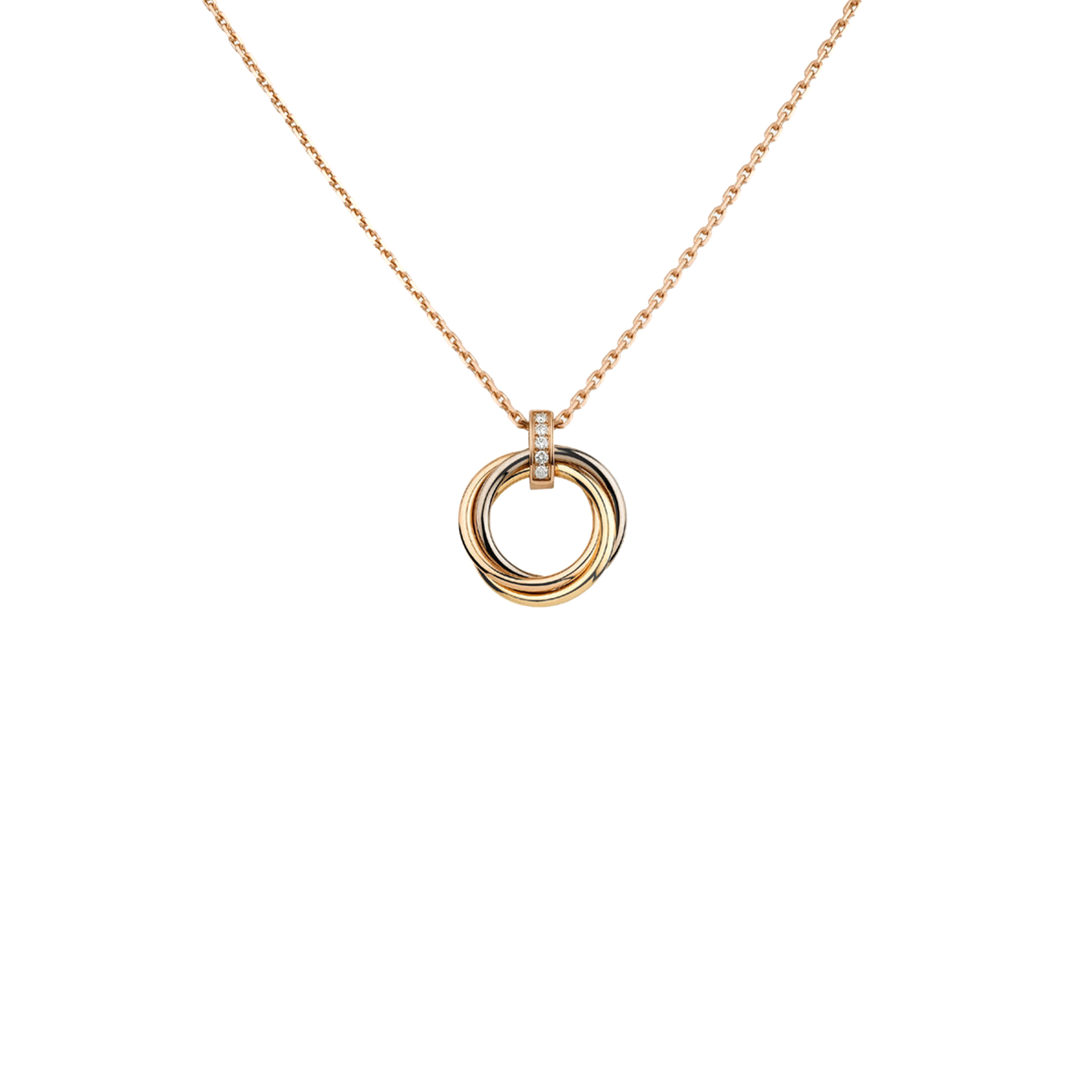 CARTIER TRINITY NECKLACE B7058700